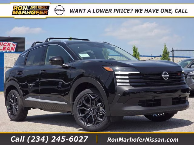 2026 Super Black Nissan Kicks SR AWD SUV