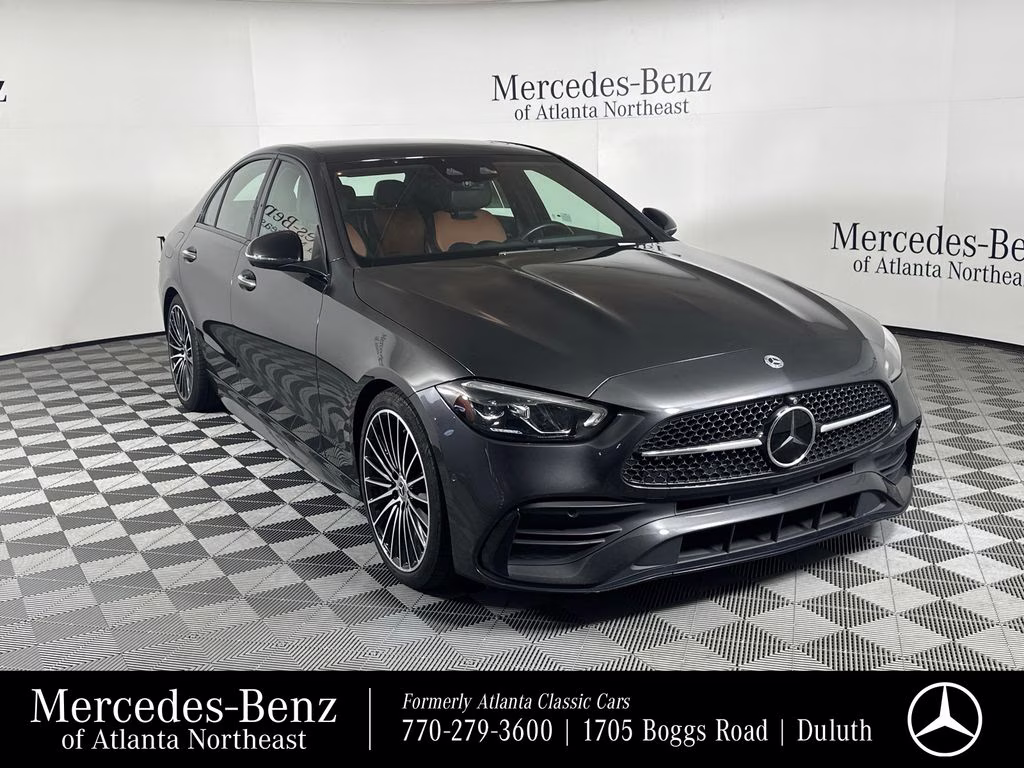 2022 Graphite Gray Metallic Mercedes-Benz C-Class C 300 RWD Sedan