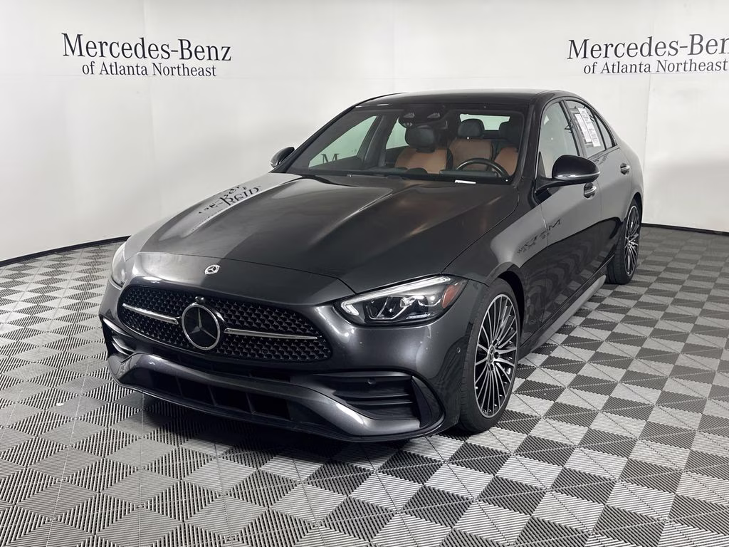 2022 Graphite Gray Metallic Mercedes-Benz C-Class C 300 RWD Sedan