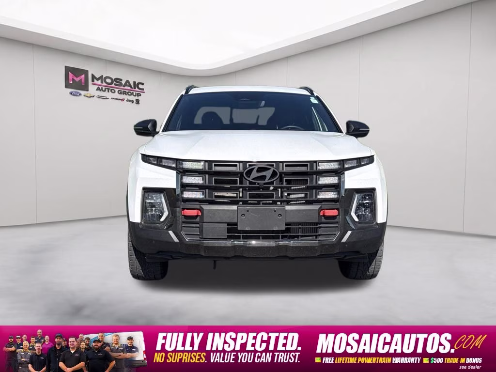 2025 White Hyundai Santa Cruz XRT AWD Truck