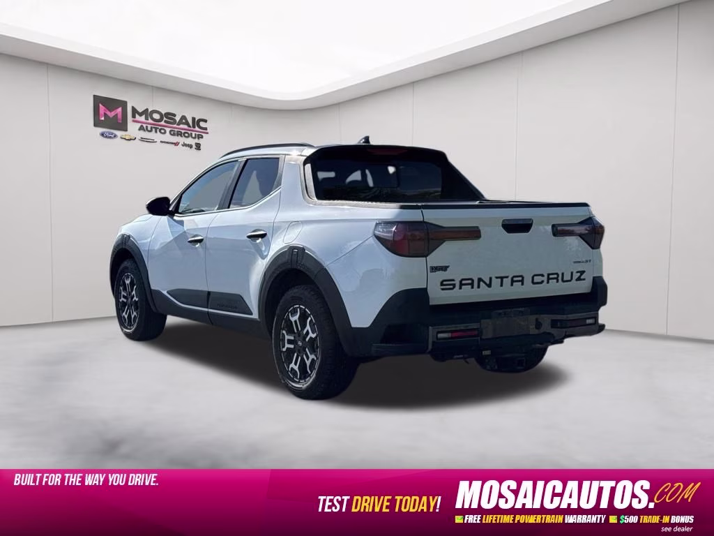 2025 White Hyundai Santa Cruz XRT AWD Truck
