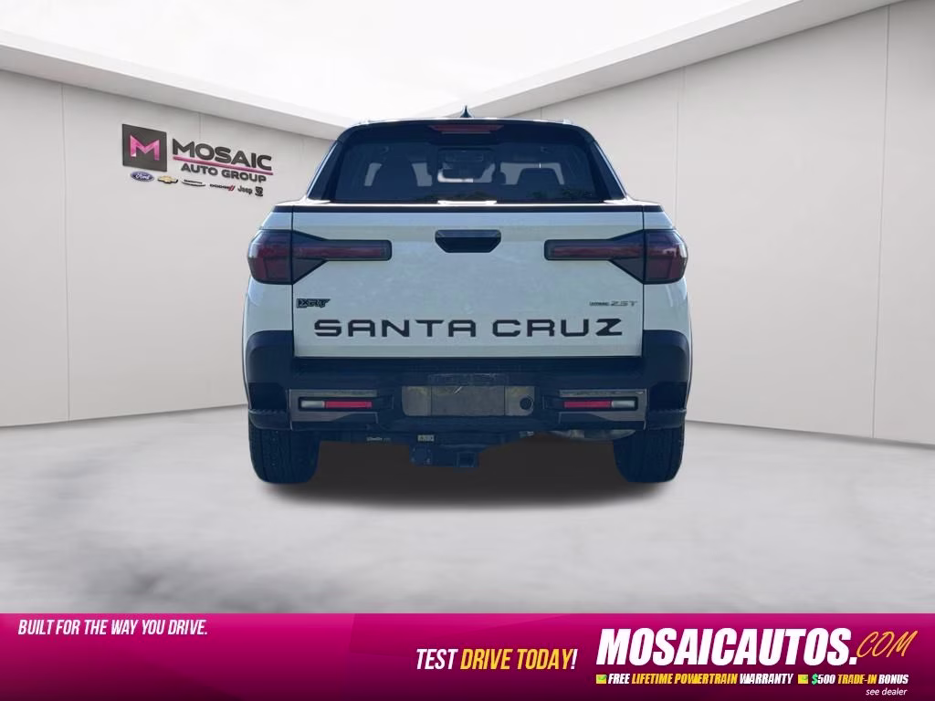 2025 White Hyundai Santa Cruz XRT AWD Truck