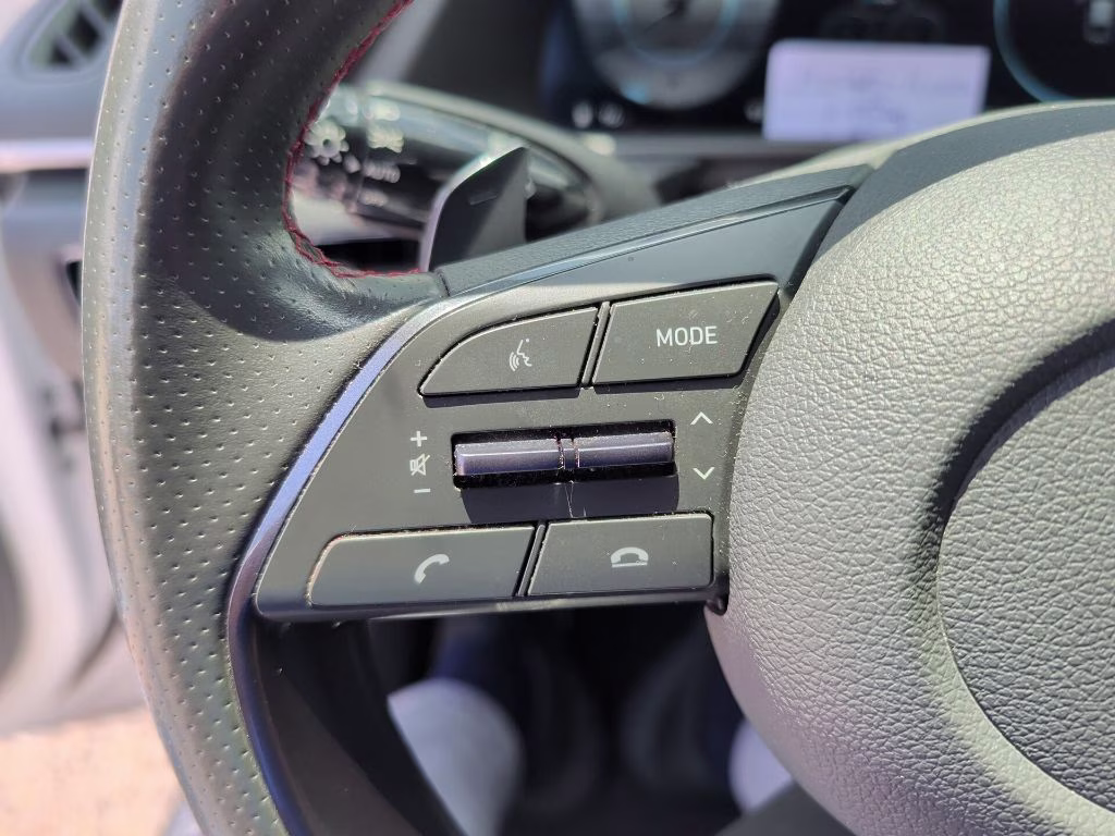 2021 Quartz White Hyundai Sonata N Line FWD Sedan