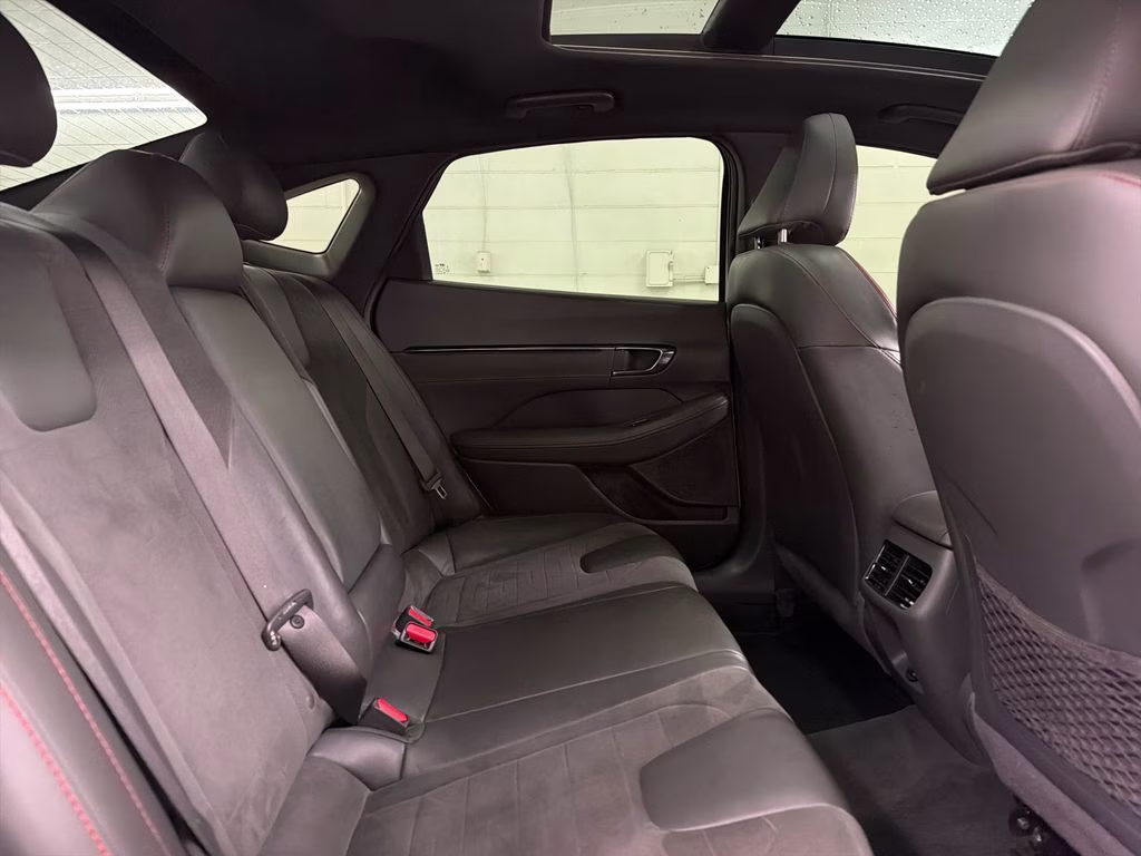 2021 Quartz White Hyundai Sonata N Line FWD Sedan