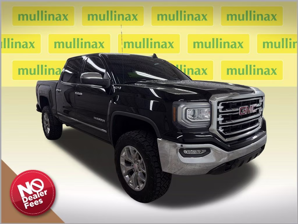 2018 Onyx Black GMC Sierra 1500 SLT 4X4 Truck