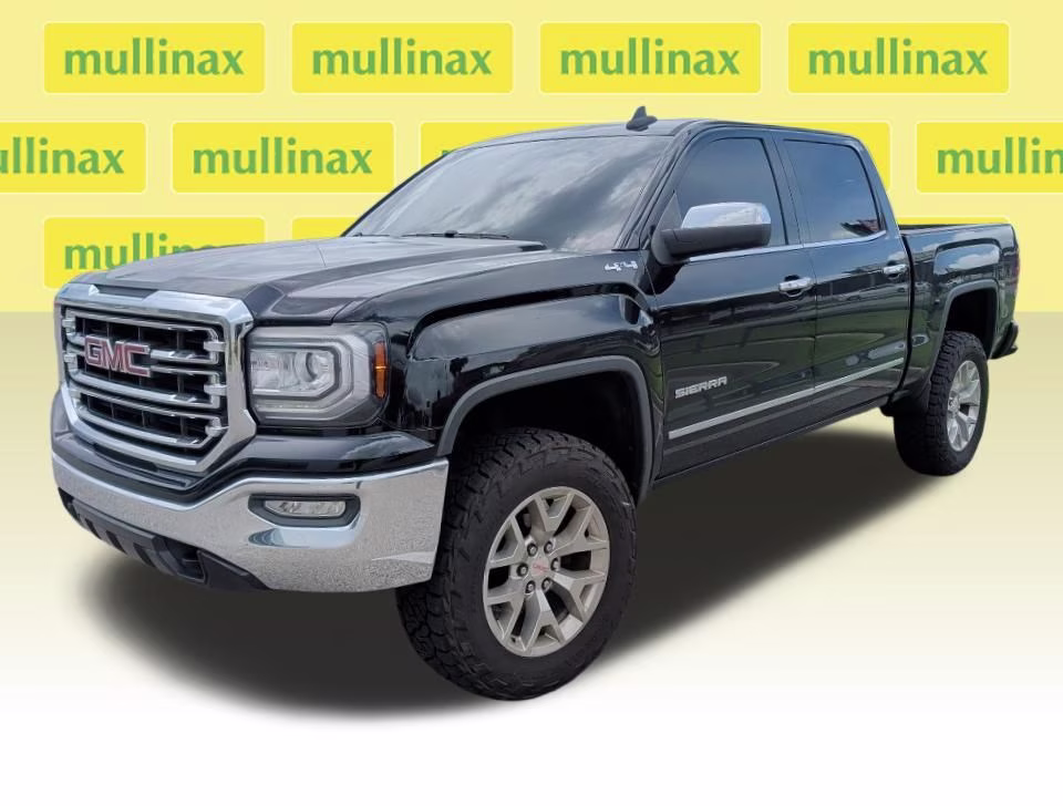 2018 Onyx Black GMC Sierra 1500 SLT 4X4 Truck