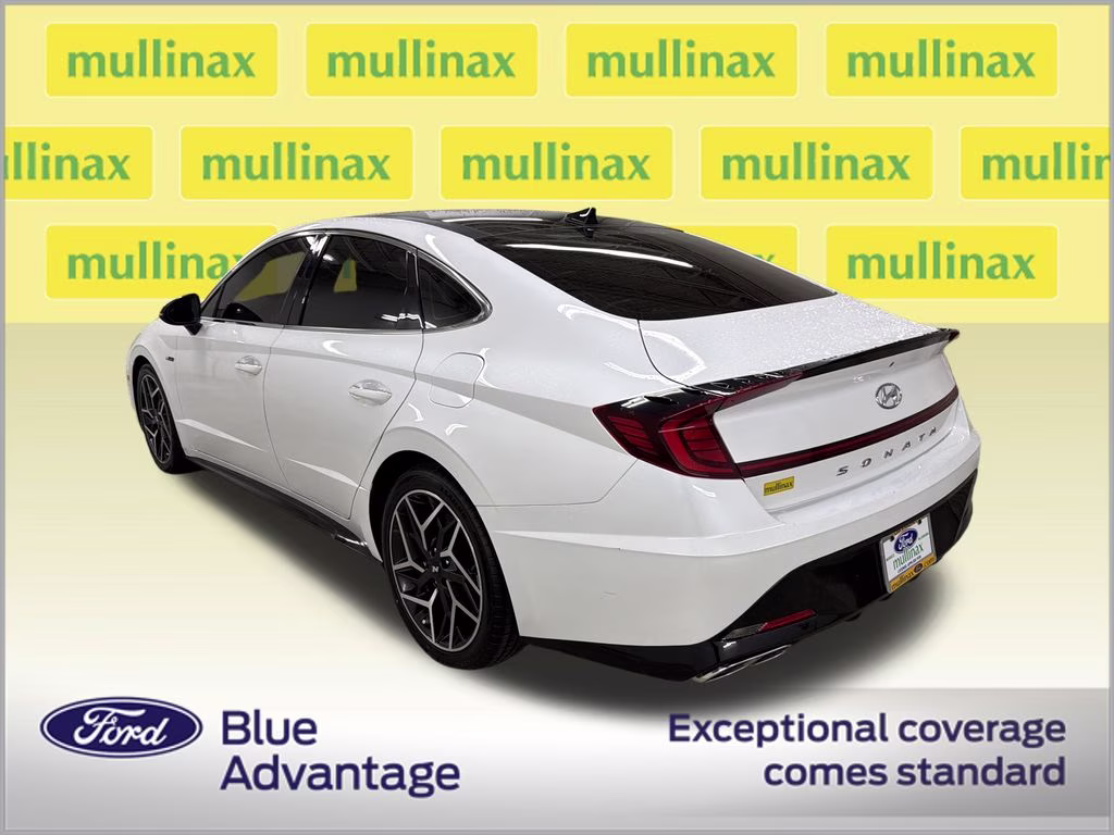 2021 Quartz White Hyundai Sonata N Line FWD Sedan