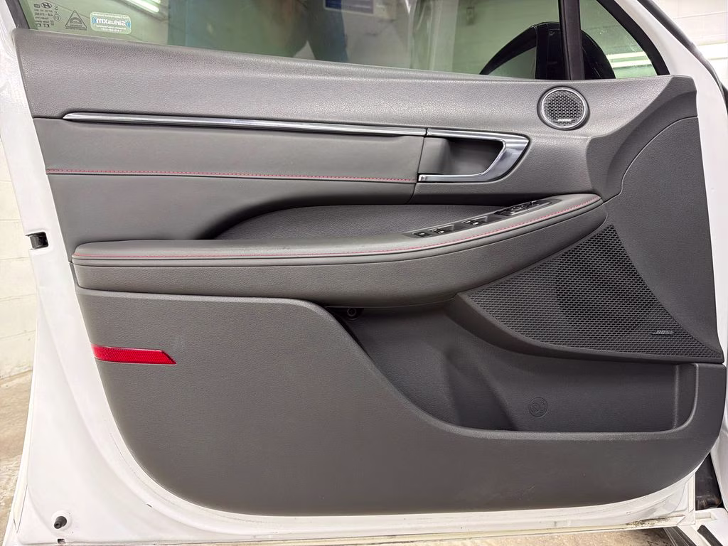 2021 Quartz White Hyundai Sonata N Line FWD Sedan