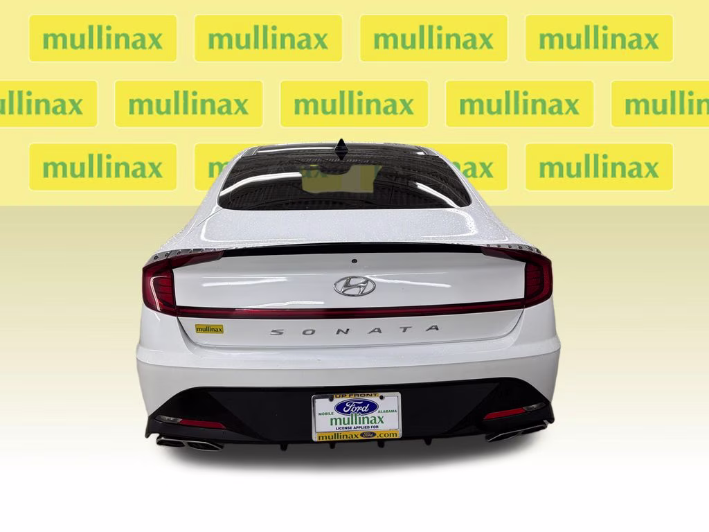 2021 Quartz White Hyundai Sonata N Line FWD Sedan