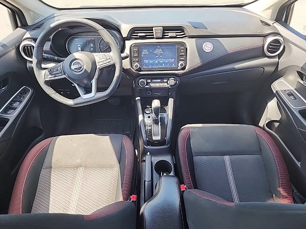 2024 Aspen White Tricoat Nissan Versa 1.6 SR FWD Sedan
