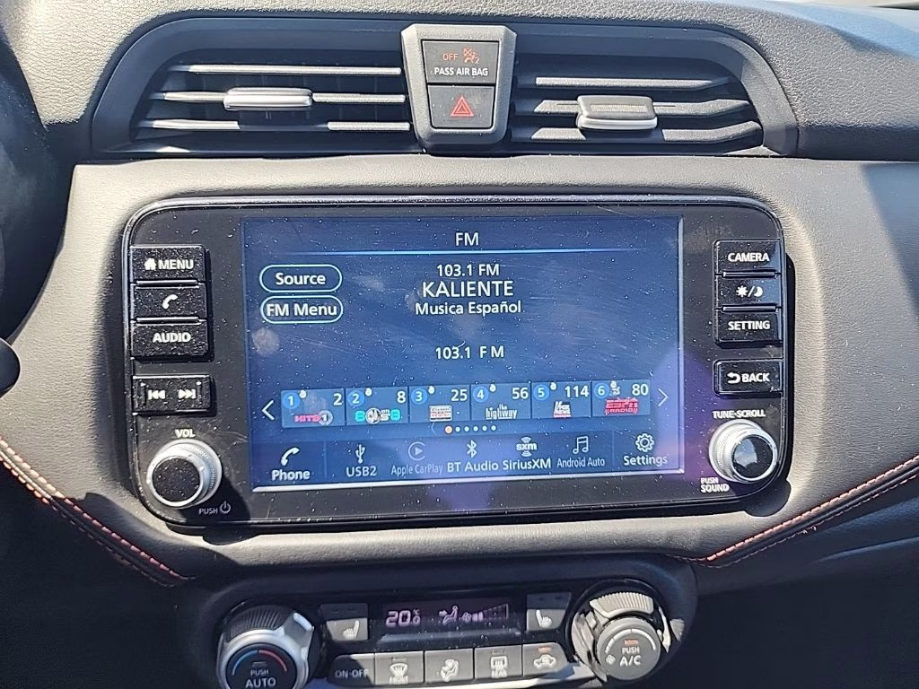 2024 Aspen White Tricoat Nissan Versa 1.6 SR FWD Sedan