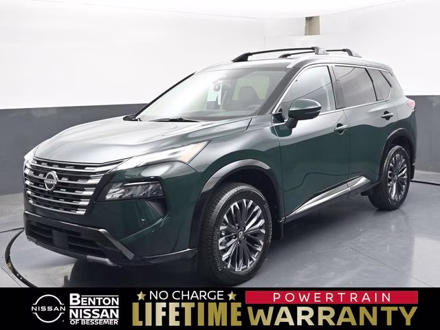 2026 Obsidian Green Nissan Rogue Platinum AWD SUV