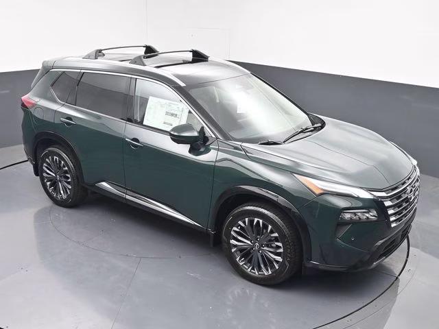 2026 Obsidian Green Nissan Rogue Platinum AWD SUV
