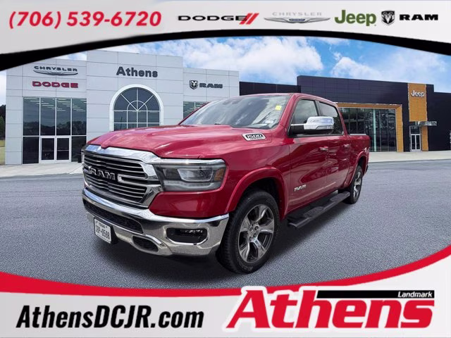 2022 Flame Red Clearcoat Ram 1500 Laramie RWD Truck