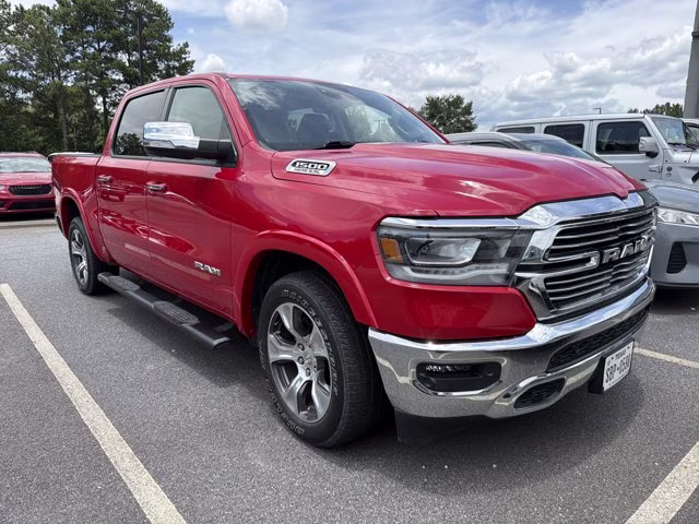 2022 Flame Red Clearcoat Ram 1500 Laramie RWD Truck