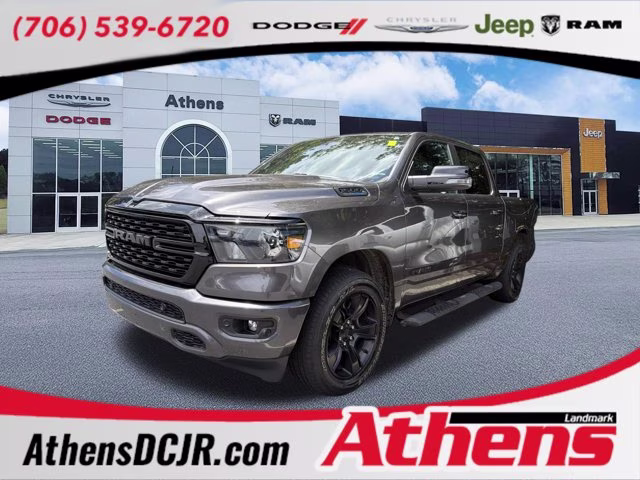 2024 Granite Crystal Metallic Clearcoat Ram 1500 Big Horn 4X4 Truck