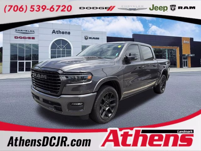 2025 Granite Crystal Metallic Clearcoat Ram 1500 Laramie 4X4 Truck