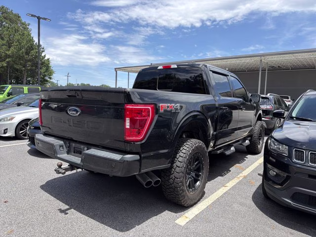 2022 Black Metallic Ford F-150 XLT 4X4 Truck