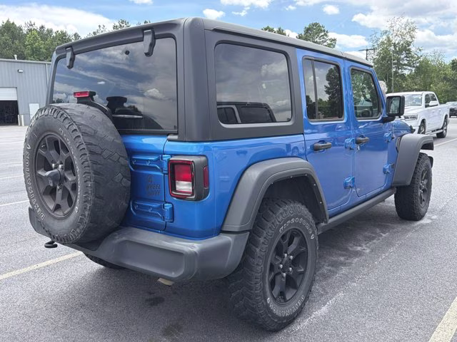 2023 Hydro Blue Pearlcoat Jeep Wrangler Willys 4X4 Convertible