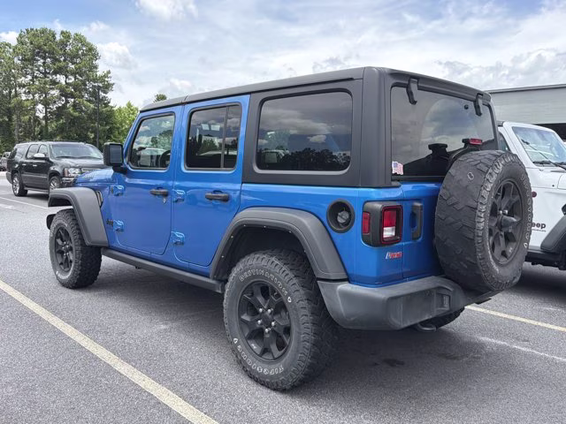2023 Hydro Blue Pearlcoat Jeep Wrangler Willys 4X4 Convertible