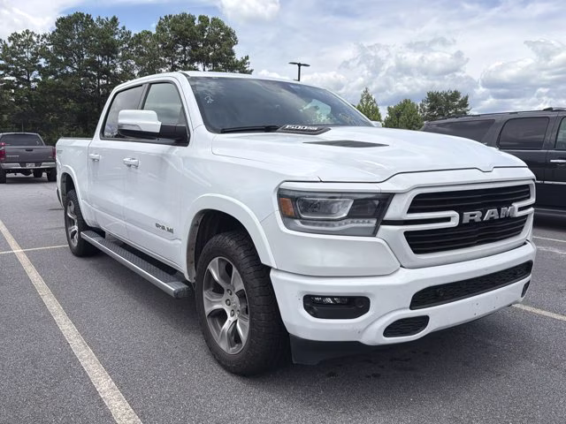 2022 Bright White Clearcoat Ram 1500 Laramie 4X4 Truck