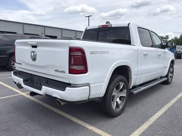 2022 Bright White Clearcoat Ram 1500 Laramie 4X4 Truck