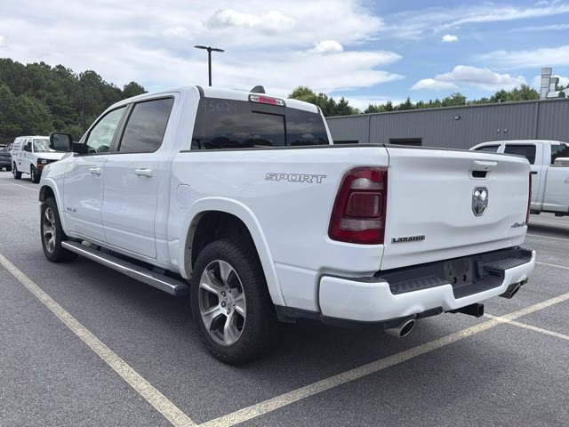 2022 Bright White Clearcoat Ram 1500 Laramie 4X4 Truck