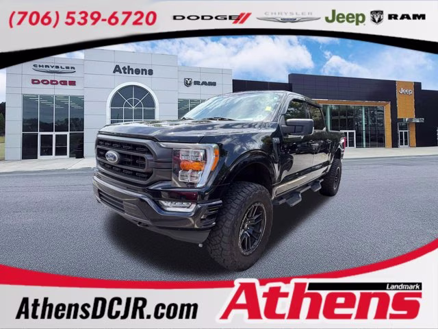 2022 Black Metallic Ford F-150 XLT 4X4 Truck