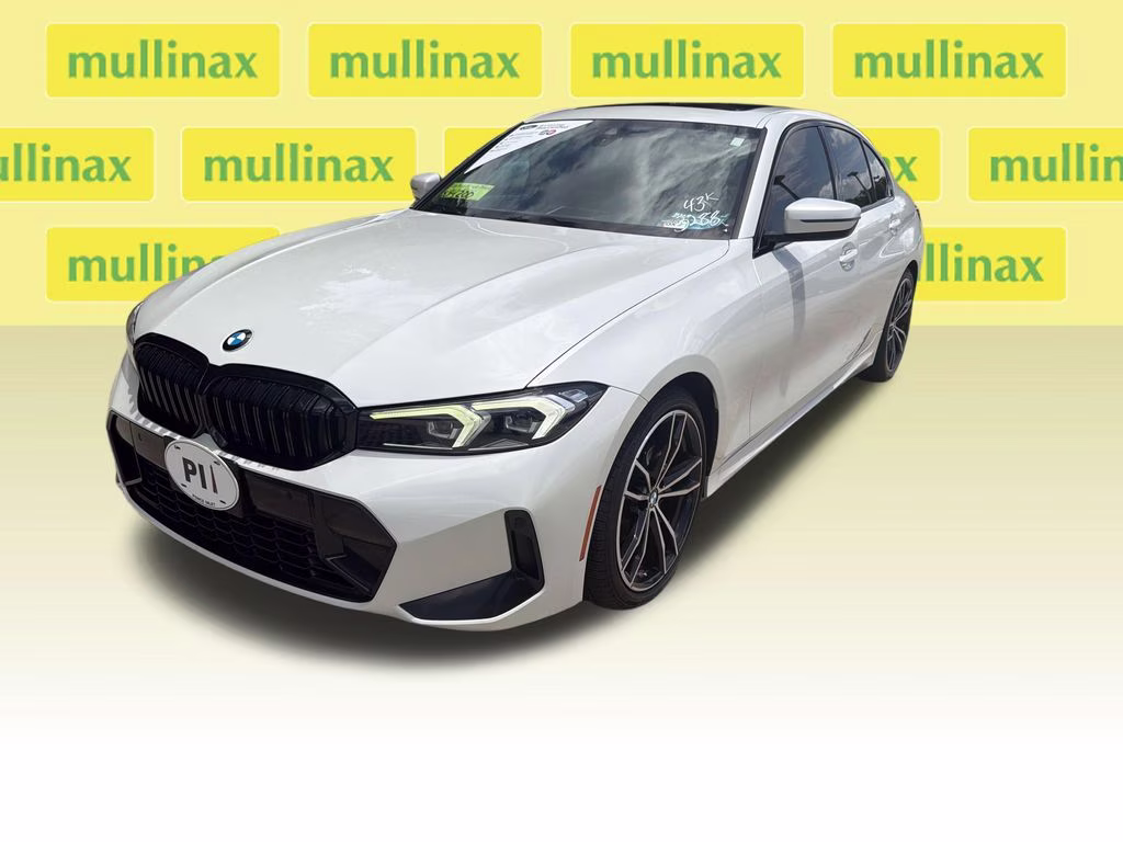 2023 Mineral White Metallic BMW 3 Series 330i xDrive AWD Sedan