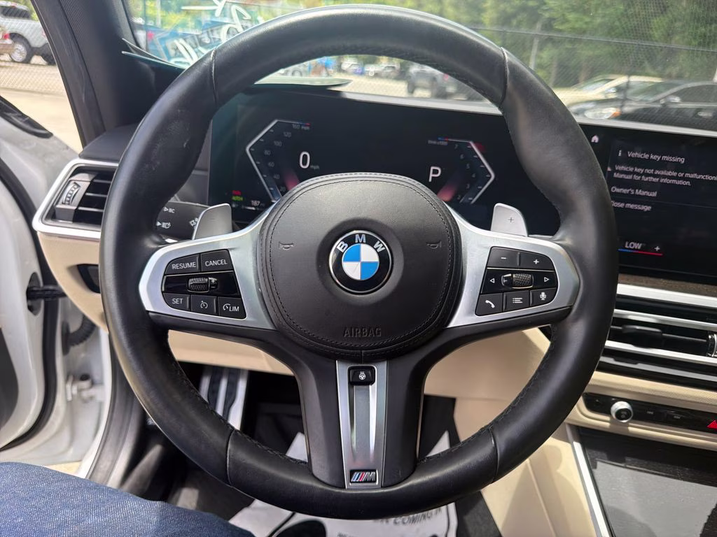 2023 Mineral White Metallic BMW 3 Series 330i xDrive AWD Sedan
