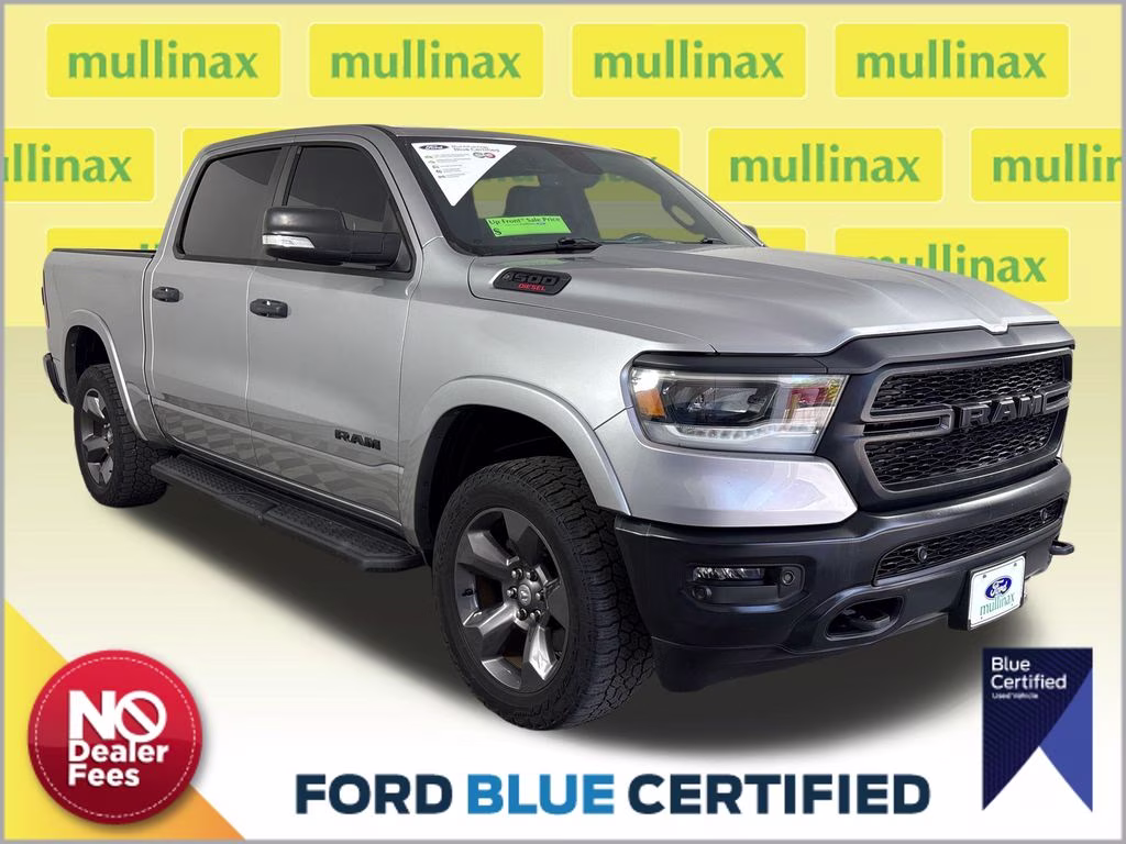2021 Billet Silver Metallic Clearcoat Ram 1500 Big Horn/Lone Star 4X4 Truck