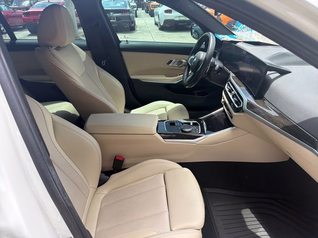 2023 Mineral White Metallic BMW 3 Series 330i xDrive AWD Sedan