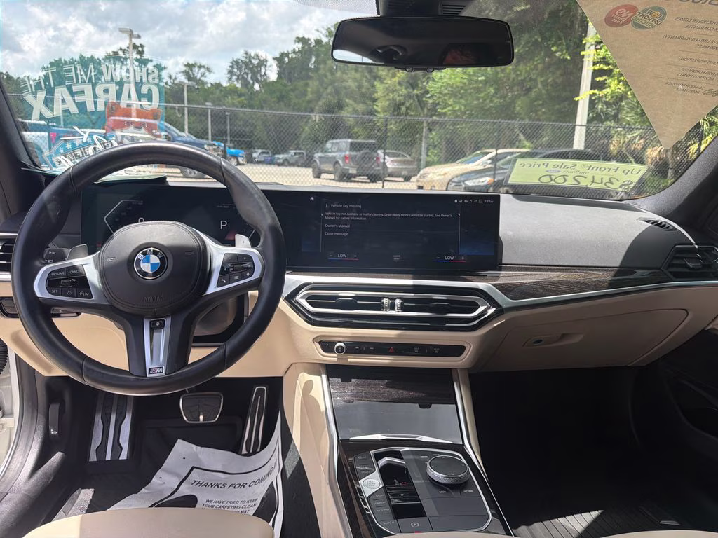 2023 Mineral White Metallic BMW 3 Series 330i xDrive AWD Sedan
