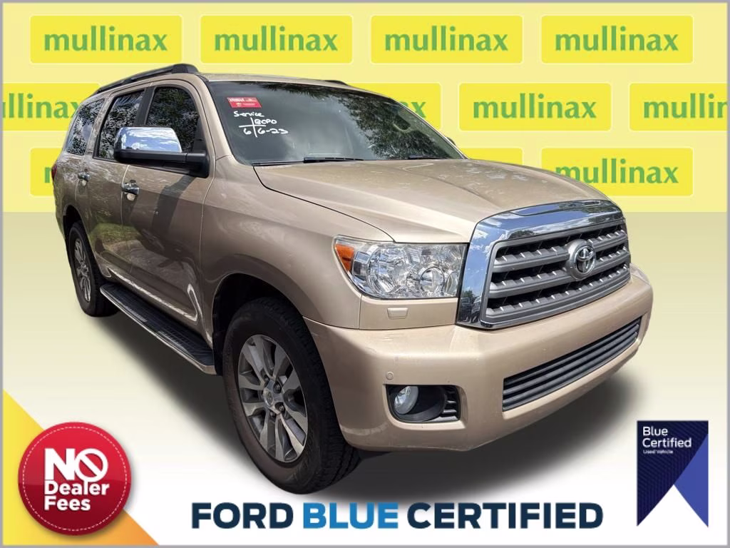 2017 Sandy Beach Metallic Toyota Sequoia Limited 4X4 SUV