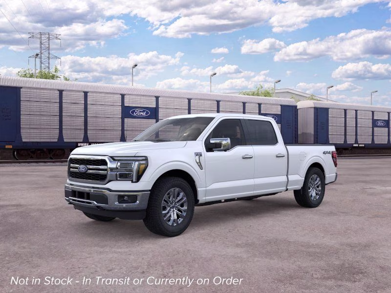 2026 Star White Metallic Tri-Coat Ford F-150 Lariat 4X4 Truck