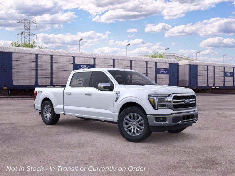 2026 Star White Metallic Tri-Coat Ford F-150 Lariat 4X4 Truck