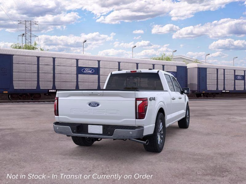 2026 Star White Metallic Tri-Coat Ford F-150 Lariat 4X4 Truck