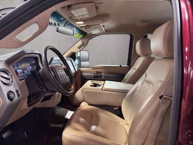 2012 Autumn Red Ford Super Duty F-250 SRW Lariat 4X4 Truck