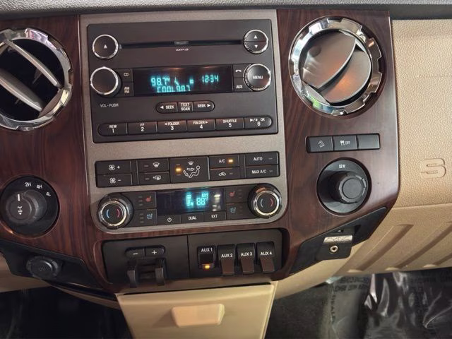2012 Autumn Red Ford Super Duty F-250 SRW Lariat 4X4 Truck