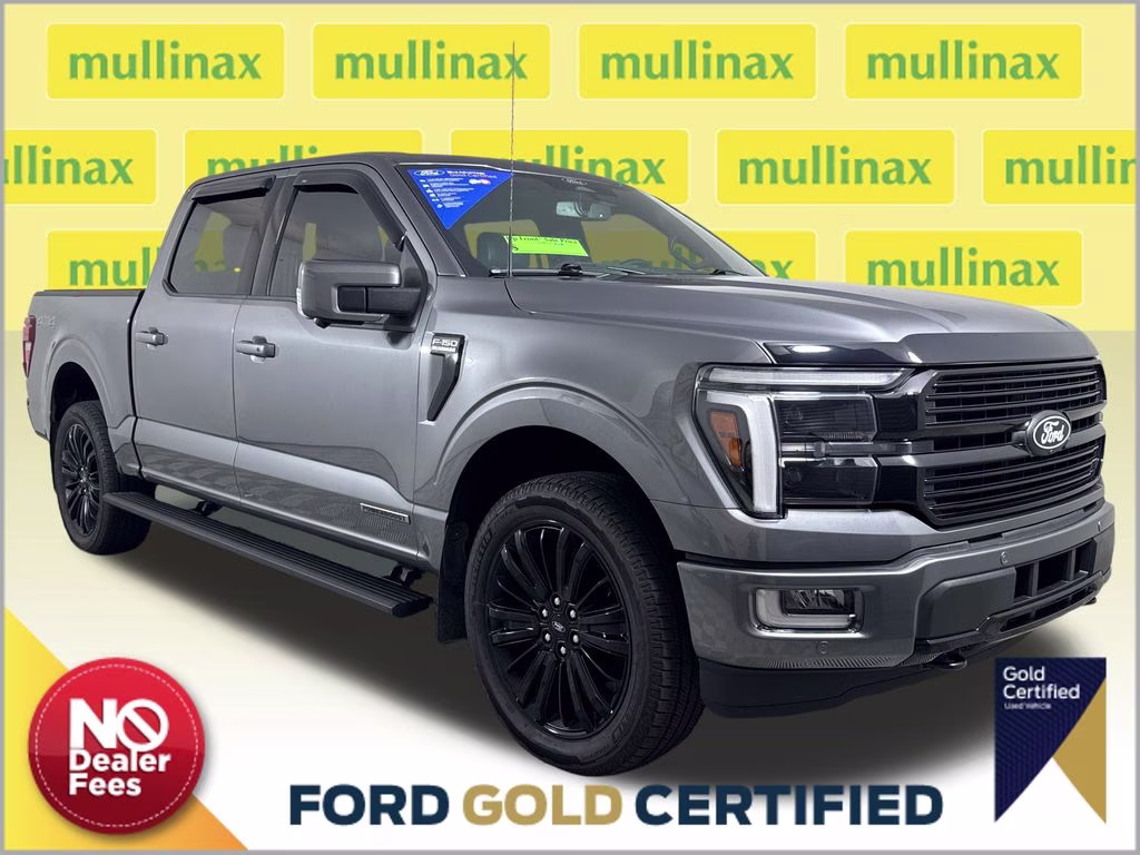 2025 Carbonized Gray Metallic Ford F-150 Platinum 4X4 Truck