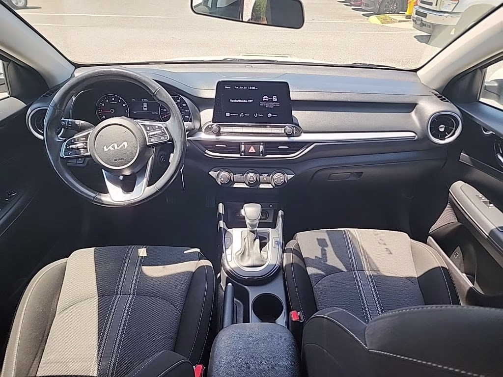 2023 Clear White Kia Forte GT-Line FWD Sedan