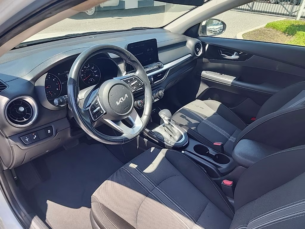 2023 Clear White Kia Forte GT-Line FWD Sedan