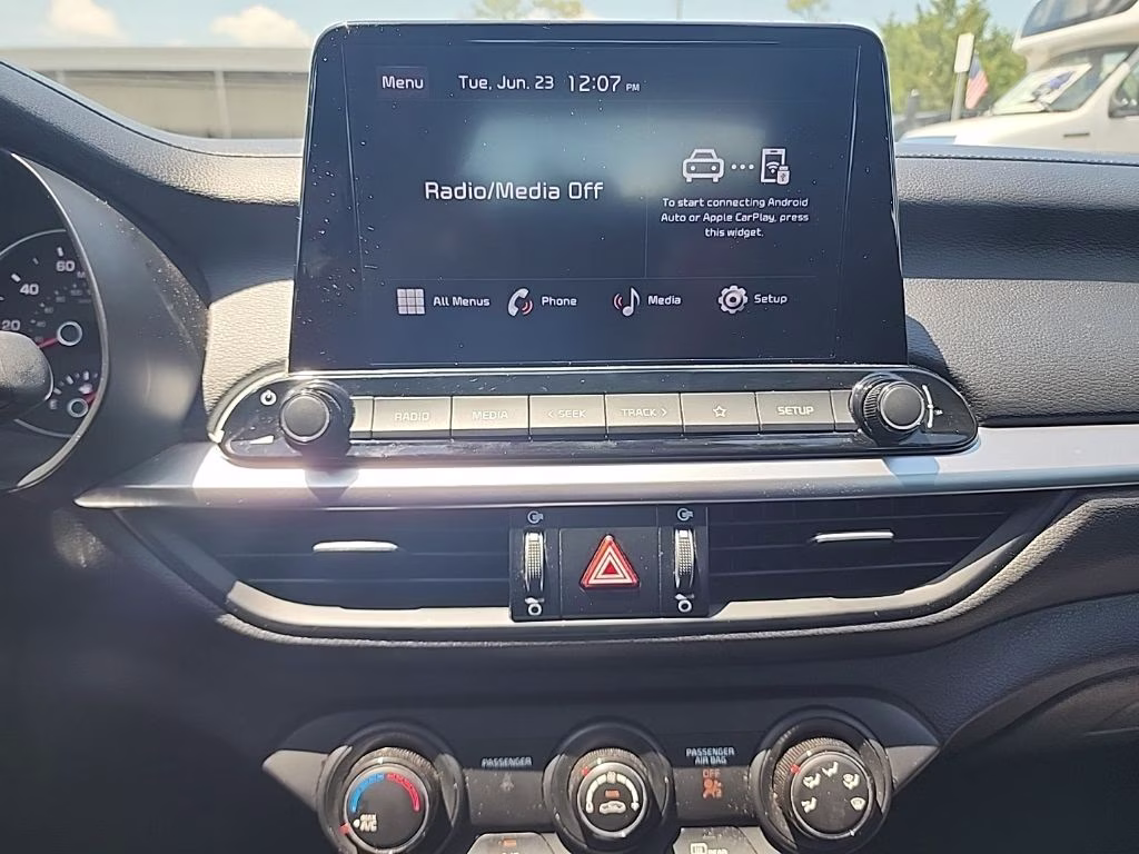2023 Clear White Kia Forte GT-Line FWD Sedan