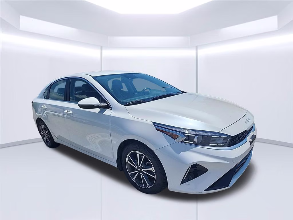 2023 Clear White Kia Forte GT-Line FWD Sedan
