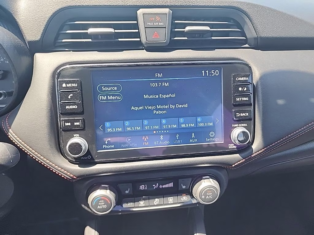 2024 Super Black Nissan Versa 1.6 SR FWD Sedan
