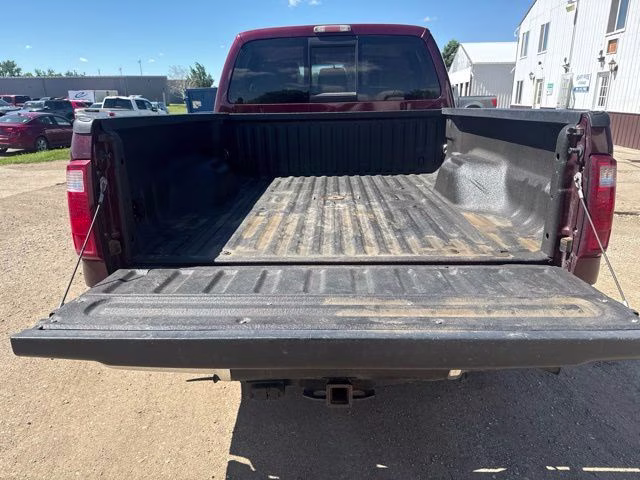2012 Red Ford Super Duty F-250 SRW Lariat 4X4 Truck