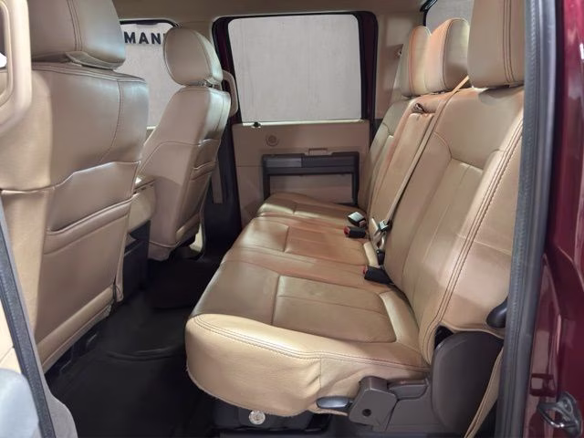 2012 Autumn Red Ford Super Duty F-250 SRW Lariat 4X4 Truck