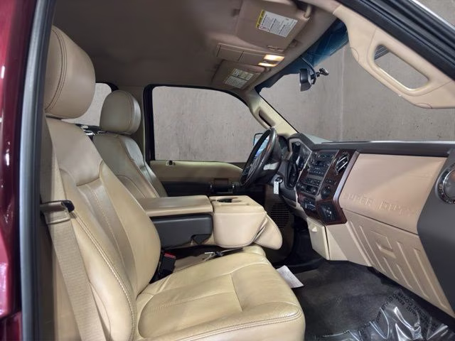 2012 Autumn Red Ford Super Duty F-250 SRW Lariat 4X4 Truck