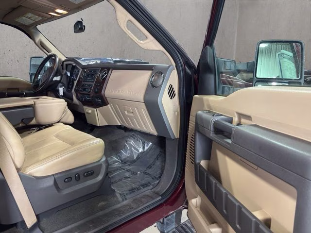 2012 Autumn Red Ford Super Duty F-250 SRW Lariat 4X4 Truck