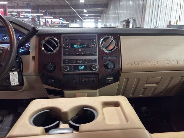 2012 Autumn Red Ford Super Duty F-250 SRW Lariat 4X4 Truck